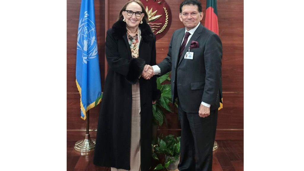 পররাষ্ট্রমন্ত্রীর সঙ্গে ইউএনসিটিএডি মহাসচিবের সাক্ষাৎ