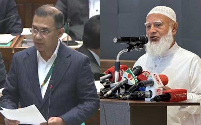 প্রথম অধিবেশনে দুই দিকের দুই কাণ্ডারি, সংসদে দুজনই প্রথম