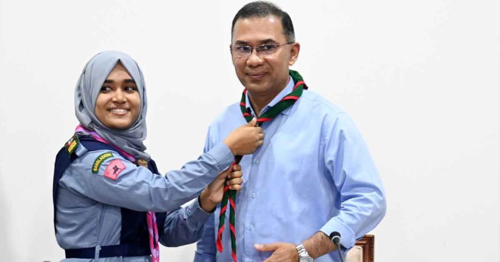 তরুণদের শৃঙ্খলা,নেতৃত্ব ও মানবিক মূল্যবোধ গঠনে স্কাউটসে গুরুত্বারোপ প্রধানমন্ত্রীর