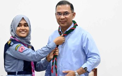 তরুণদের শৃঙ্খলা,নেতৃত্ব ও মানবিক মূল্যবোধ গঠনে স্কাউটসে গুরুত্বারোপ প্রধানমন্ত্রীর