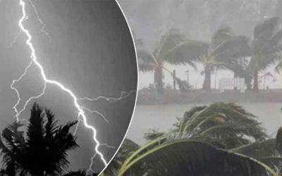 দুপুরের মধ্যে যেসব অঞ্চলে বজ্রবৃষ্টির আভাস