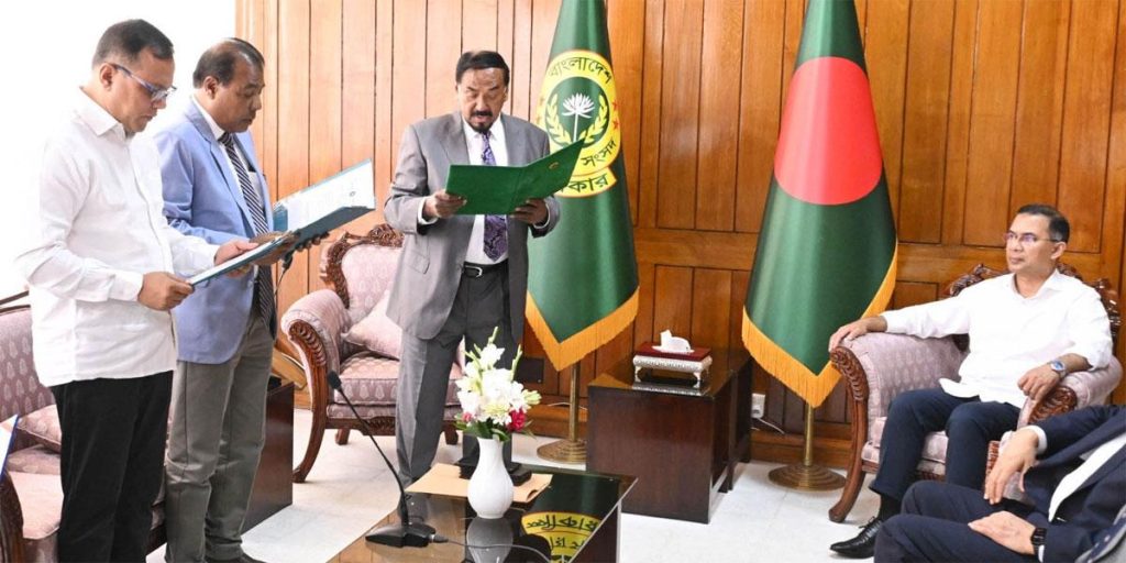 শপথ নিলেন নবনির্বাচিত ২ সংসদ সদস্য