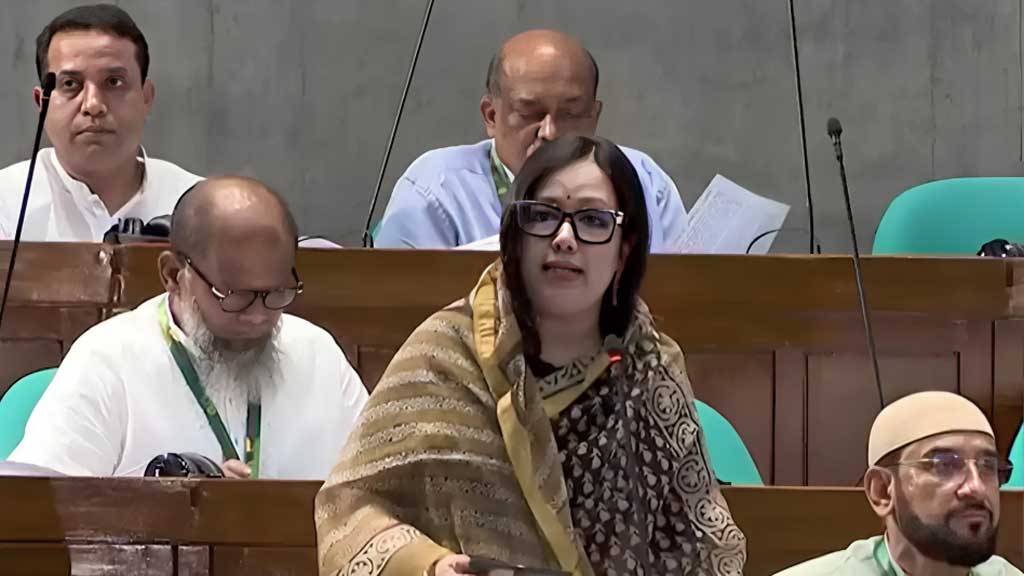 যুক্তরাষ্ট্রের সঙ্গে করা চুক্তি সংসদে আনা হোক:রুমিন ফারহানা