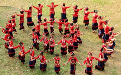 বৈসাবি ঘিরে নানা আয়োজনে উৎসবমুখর পার্বত্য জনপদ