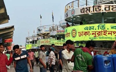 সদরঘাটে ঘরমুখো মানুষের ঢল, প্রস্তুত ১৭৫ লঞ্চ