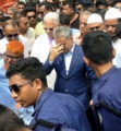 বিএনপি-জামায়াত নেতাকর্মীদের কাছে সেতুমন্ত্রী অবরুদ্ধ