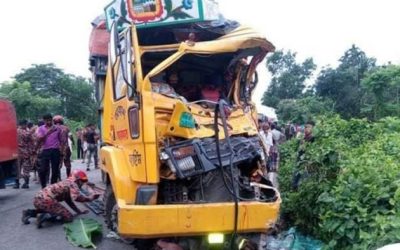 সিলেটে ট্রাক-পিকআপ সংঘর্ষে নিহত ৭