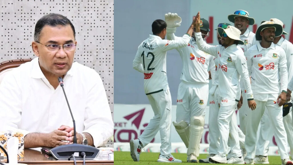 পাকিস্তানের বিপক্ষে টেস্ট সিরিজ জেতায় বাংলাদেশ দলকে প্রধানমন্ত্রীর অভিনন্দন