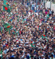 কুমিল্লার পথসভায় বিএনপি নেতাকর্মীদের ভিড়