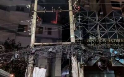 কাঁটাবনে বহুতল ভবনে আগুনে ২ জনের মৃত্যু
