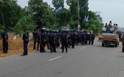 টাঙ্গাইলে ১৪৪ ধারা উপেক্ষা করে আবারও সংঘর্ষ