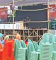 শ্রীমঙ্গলে মঞ্চ প্রস্তুত, প্রধানমন্ত্রীর অপেক্ষায় হাজারো মানুষ