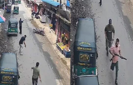 তিনজনের হাতে পিস্তল, দুজনের শটগান, যুবদল নেতাকে হত্যার পর চলে যান ফাঁকা গুলি ছুড়ে