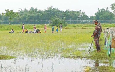 ৭০ ঘণ্টা পর সেই ১০ জনকে শূন্যরেখা থেকে সরিয়ে নিল বিএসএফ