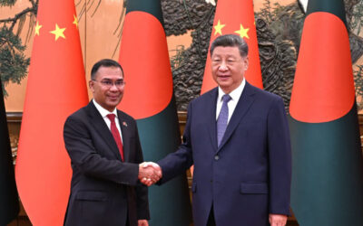 চীনের প্রেসিডেন্টের সঙ্গে প্রধানমন্ত্রী তারেক রহমানের বৈঠক শুরু
