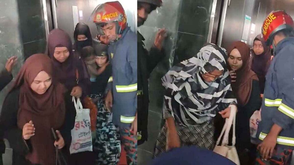 মাদারীপুর ২৫০ শয্যার জেলা হাসপাতাল: লিফটে দুই ঘণ্টা আটকে ছিলেন নারীসহ ১০ জন