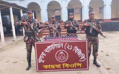 সীমান্তে ৪৮৬ বোতল ভারতীয় নেশাজাতীয় সিরাপ উদ্ধার