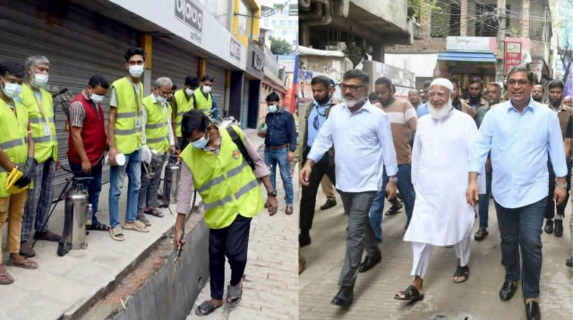 প্রধানমন্ত্রীর নির্দেশে বিরোধী দলীয় নেতার এলাকায় সরকারের টিম