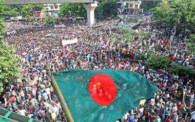 রক্ত, আগুন আর ইন্টারনেট ব্ল্যাকআউটে থমকে গিয়েছিল বাংলাদেশ