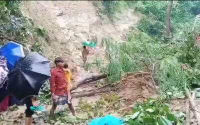 কক্সবাজারে পাহাড়ধসের বিভীষিকা, একরাতেই প্রাণ গেল ৯ জনের