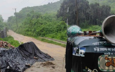 চট্টগ্রামে পাহাড়ধসের শঙ্কা, ঝুঁকিপূর্ণ এলাকায় প্রশাসনের মাইকিং