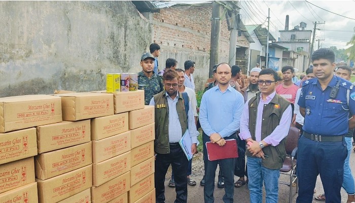 নকল ঘি উৎপাদন করে ৩ লাখ জরিমানা গুনলেন কারিগর