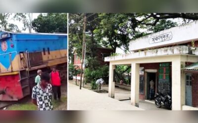 একই লাইনে মুখোমুখি দুটি ট্রেন, আতঙ্কে লাফিয়ে পড়লেন যাত্রীরা