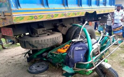 ট্রাক-অটোরিকশার মুখোমুখি সংঘর্ষ, নিহত ৩