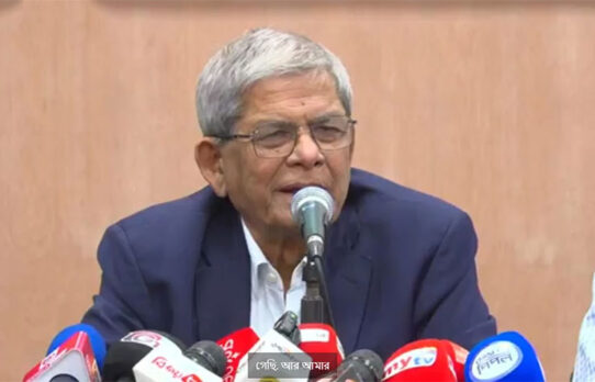 জুলাই সনদ পুরোপুরি বাস্তবায়ন করবে বিএনপি: মির্জা ফখরুল