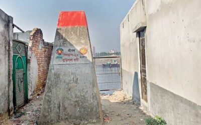 চার নদীর সীমানা পিলার স্থাপন ১৭ বছরেও শেষ হয়নি