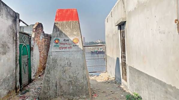 চার নদীর সীমানা পিলার স্থাপন ১৭ বছরেও শেষ হয়নি