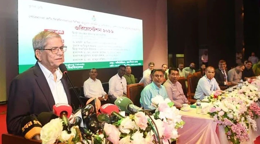 চাকরির একটি পদের জন্য পাঁচ-ছয় লাখ আবেদন আসছে: মির্জা ফখরুল