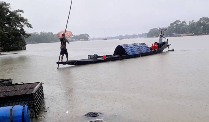 সুরমার পানি বিপৎসীমার ১৬ সেন্টিমিটার ওপর দিয়ে প্রবাহিত হচ্ছে