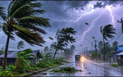 দেশের নয় অঞ্চলের ওপর দিয়ে বজ্রবৃষ্টির সম্ভাবনা রয়েছে