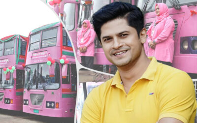 পিংক বাস’ নিয়ে ট্রলকারীদের ওপর ক্ষোভ প্রকাশ নিলয়ের