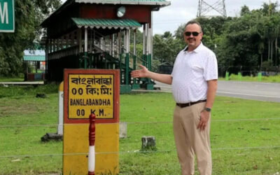 বাংলাবান্ধা জিরো পয়েন্টে গিয়ে সৌন্দর্যে মুগ্ধ মার্কিন রাষ্ট্রদূত