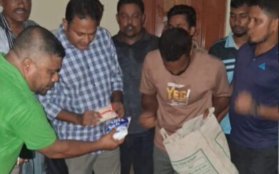 পিআইও অফিস সহকারীর বাসা থেকে উদ্ধার হলো ত্রাণের পণ্য
