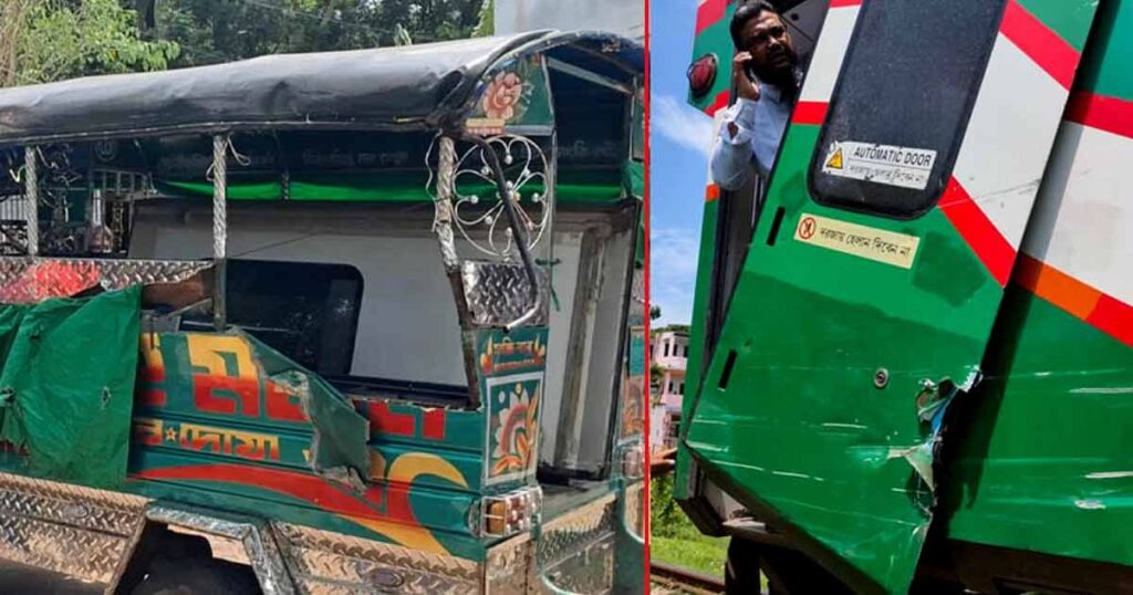 কক্সবাজার রেললাইন ঘেঁষে অবাধে যানবাহন পার্কিং, বাড়ছে দুর্ঘটনা