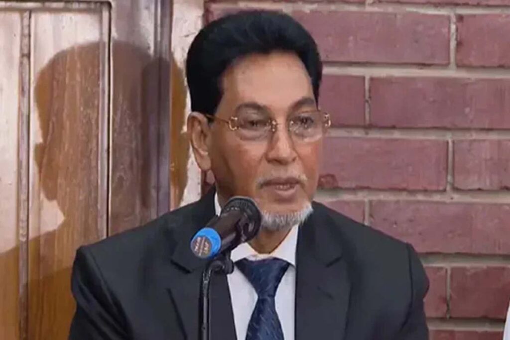নির্বাচিত রাষ্ট্রপতি শপথ নেবেন শুক্রবার সন্ধ্যা সাড়ে ৭টায়: চিফ হুইপ