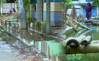 সাতক্ষীরায় ড্রেন নির্মাণে ৪০ কোটি টাকা ব্যয়, দুর্ভোগে নগরবাসী