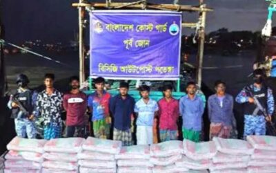 মিয়ানমারে পাচারের উদ্দেশ্যে নেওয়া বিপুল পরিমাণ সার জব্দ,আটক ২৩