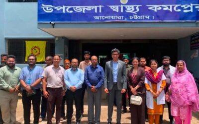 আনোয়ারার স্বাস্থ্যসেবা ও টিকাদান কার্যক্রম পরিদর্শনে ডব্লিউএইচও