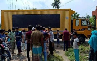 টাঙ্গাইলে কাভার্ড ভ্যানের চাপায় যুবক নিহত
