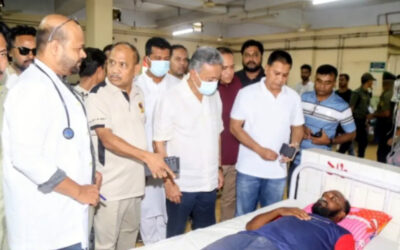 চট্টগ্রামে শিপইয়ার্ডে দুর্ঘটনায় আহতদের দেখতে হাসপাতালে অর্থমন্ত্রী