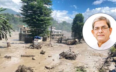 নেপালের আকস্মিক বন্যার ঘটনায় শোক ও দুঃখপ্রকাশ করেছেন রাষ্ট্রপতি
