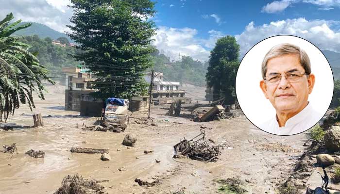 নেপালের আকস্মিক বন্যার ঘটনায় শোক ও দুঃখপ্রকাশ করেছেন রাষ্ট্রপতি