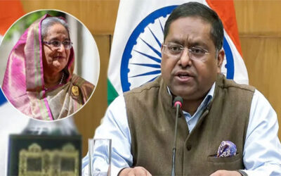 হাসিনার ভাষণের সঙ্গে ভারত সরকারের সম্পৃক্ততা নেই ,জানিয়েছে নয়াদিল্লি
