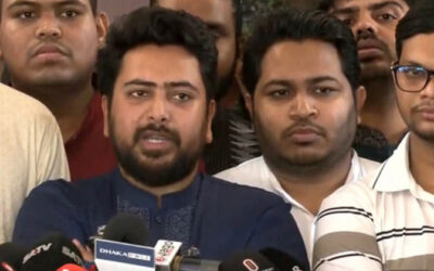 সবার আগে বাংলাদেশ বললেও বিএনপি ভারতকে ভয় পাচ্ছে: নাহিদ ইসলাম