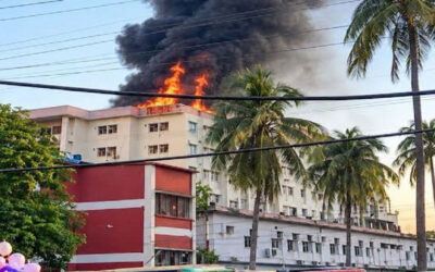 ময়মনসিংহ মেডিকেলে অগ্নিকাণ্ড, পাঁচ সদস্যের একটি তদন্ত কমিটি গঠন