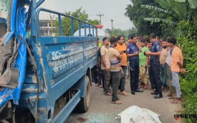গোপালগঞ্জ দাঁড়িয়ে থাকা ট্রাকের পেছনে পিকআপের ধাক্কায় হেলপার নিহত